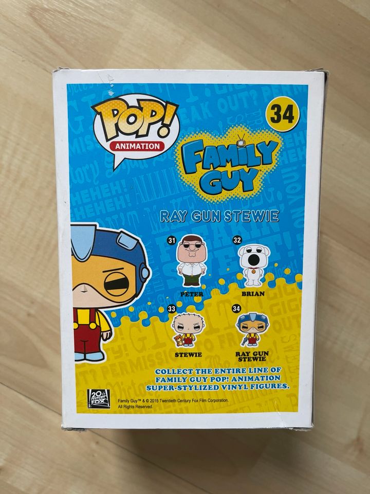 Funko Pop Figur Family Guy Ray Gun Stewie ungeöffnet in Stuttgart