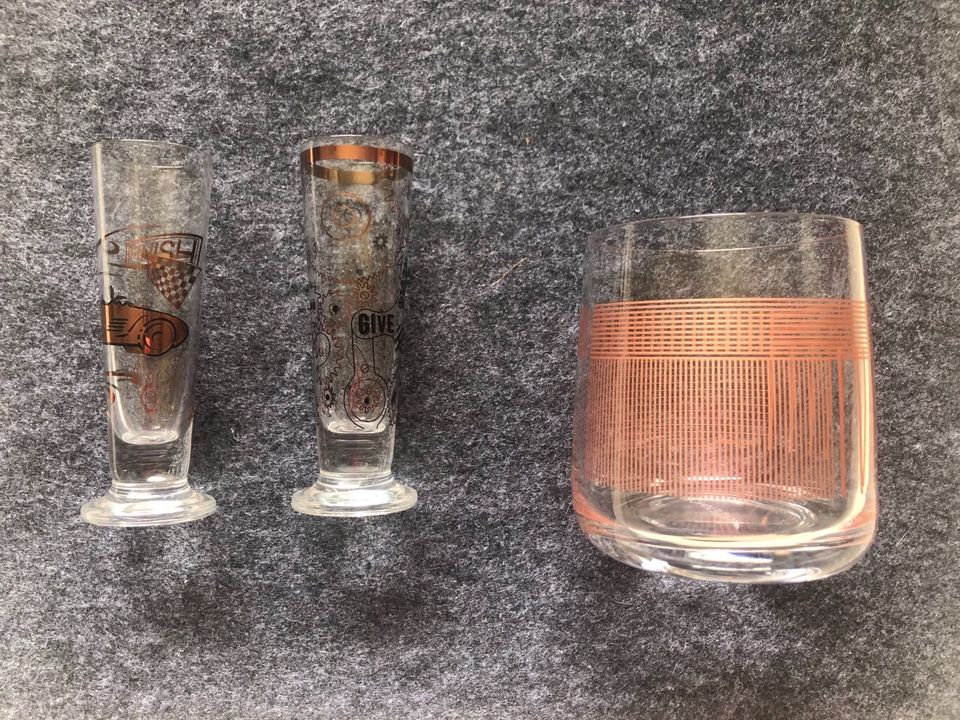 Ritzenhoff Schnapsgläser (2St.) und 1 Whiskyglas in Geschendorf