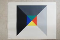 Karl Gerstner Pyramide, Serigrafie signiert + nummeriert Nordrhein-Westfalen - Wesseling Vorschau