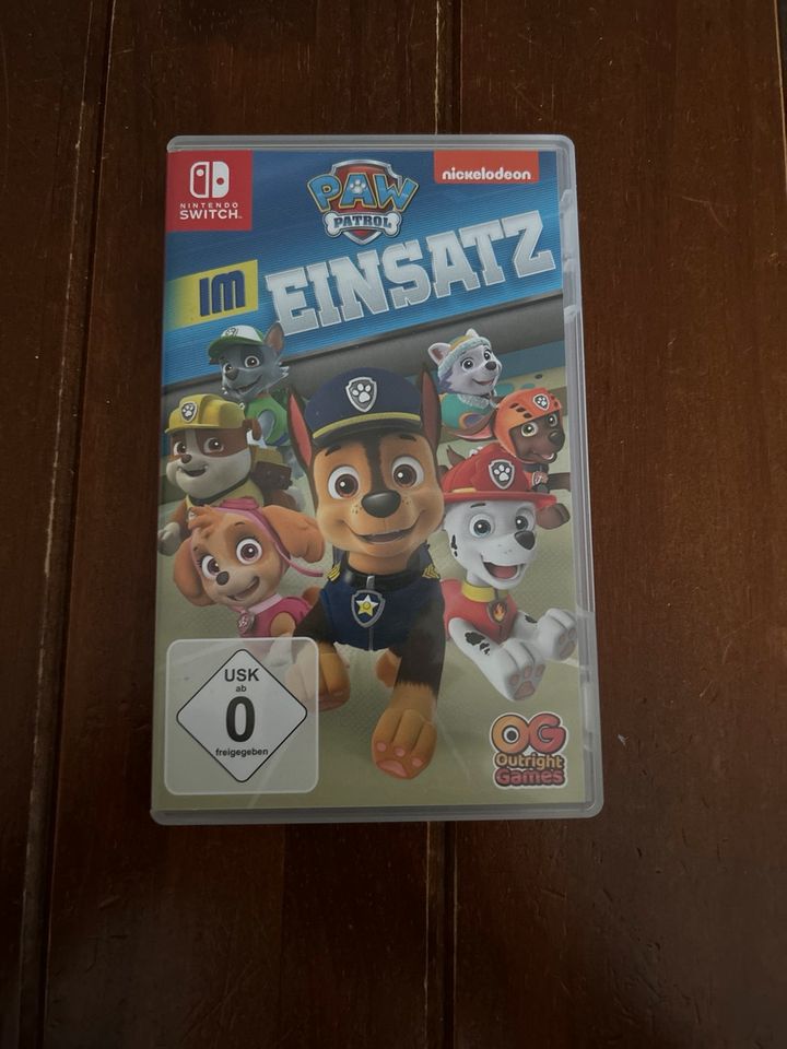 Nintendo Switch Paw Patrol im Einsatz in Wahlitz