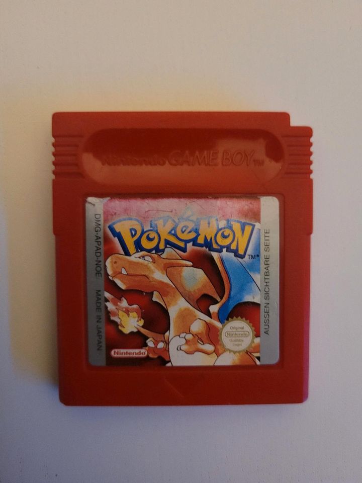 Pokemon Rote Edition Gameboy in Haren (Ems)