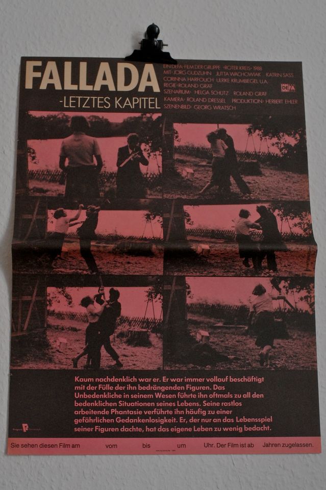 originale Filmplakate DDR Kino 80er DEFA Movie Poster DRAMA LIEBE in Berlin
