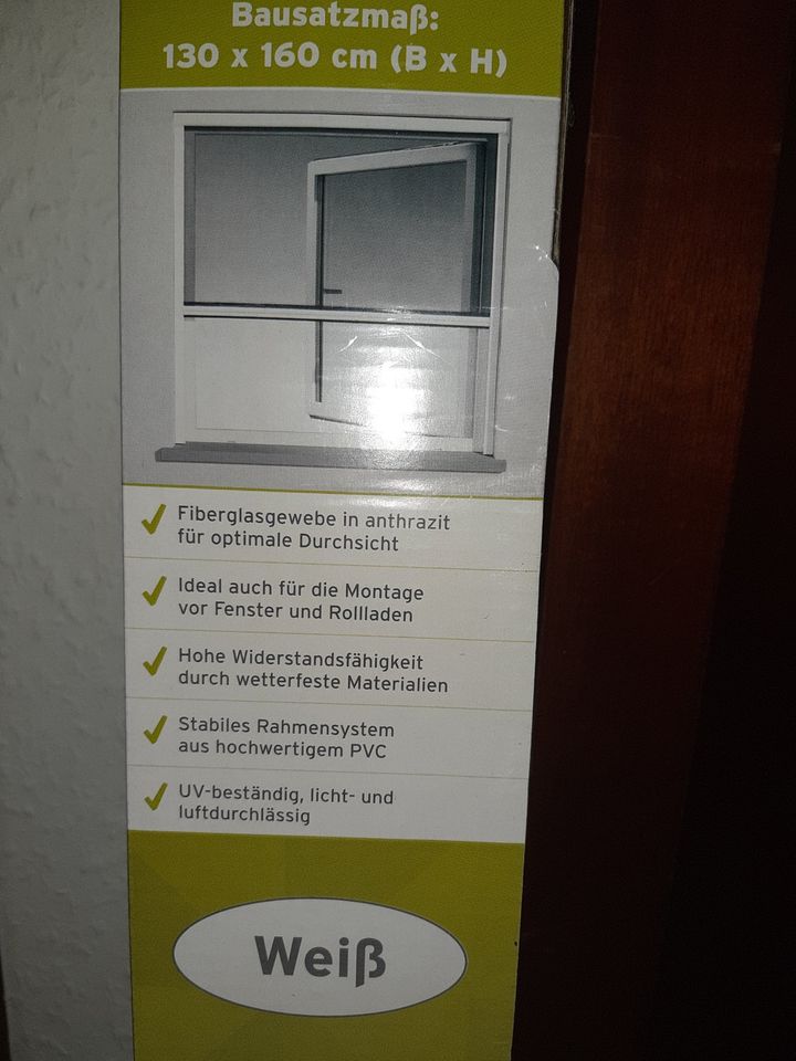 Powerfix Insektenschutzrollo für Fenster 130 x 160 in Torgau