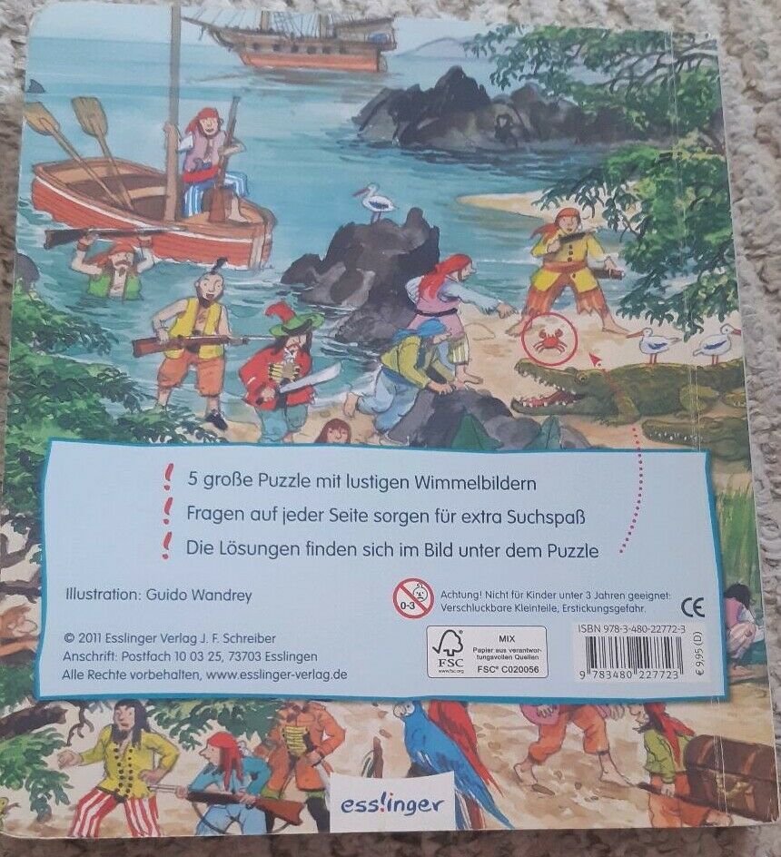 Mein Puzzle-Wimmelbuch Piraten in Hanerau-Hademarschen