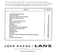 John Deere-LANZ 300/500 Werkstatthandbuch Nordrhein-Westfalen - Rheinberg Vorschau