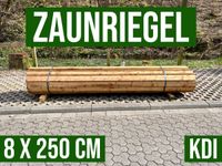 Zaunriegel Halbholz Halbrund Querriegel Holz - 8 x 250 cm - KDI Nordrhein-Westfalen - Olsberg Vorschau