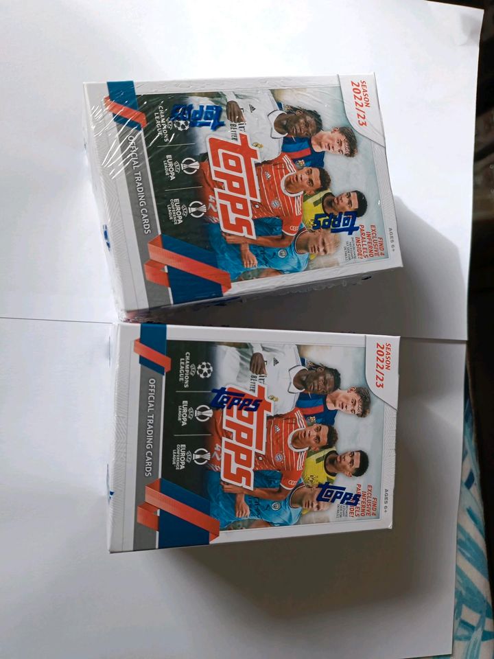 Topps UEFA Champions League Blaster Box 2022/23 in Eisenbach (Hochschwarzwald)