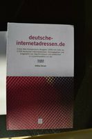 Buch "Deutsche Internet-Adressen" Bonn - Duisdorf Vorschau