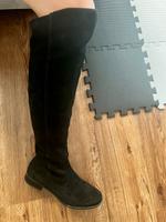 Stiefel Overknees Wildlederoptik Hessen - Maintal Vorschau