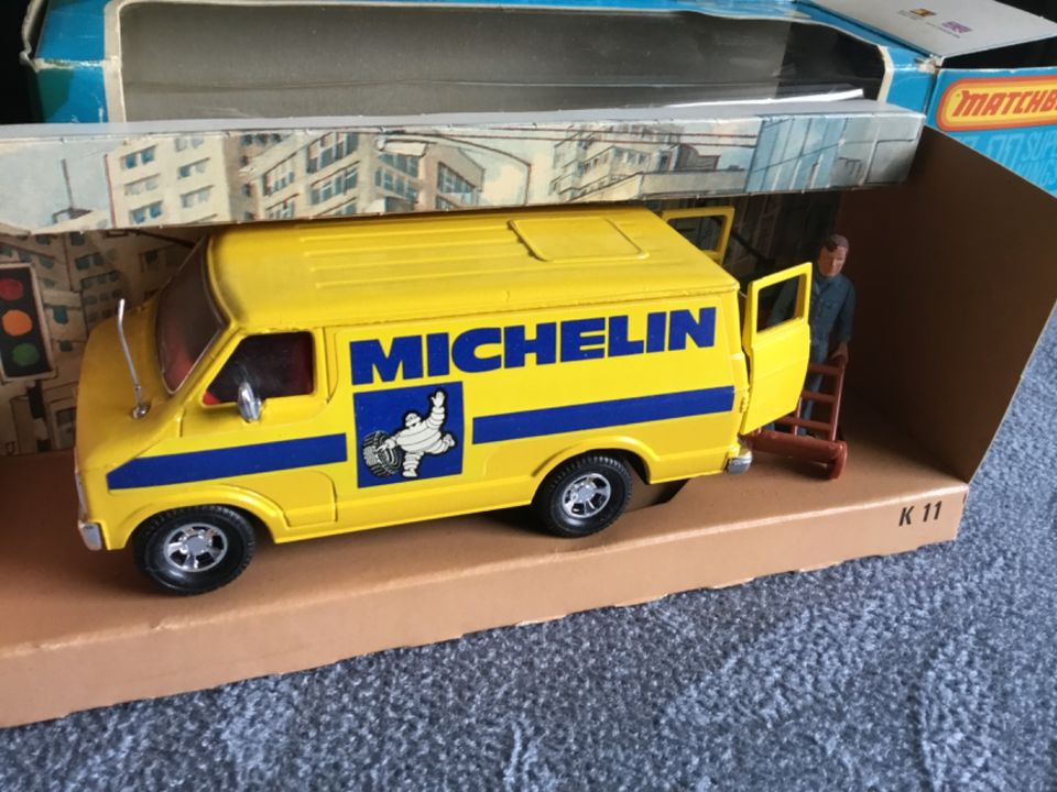 Matchbox SuperKings K11 Dodge Van Michelin OVP in Oberhausen