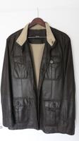 Hugo Boss Herren-Lederjacke "Cedrics" Fieldjacket braun Gr. 52 Bayern - Germering Vorschau