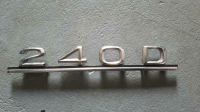 Mercedes W123 240D  Emblem 1238170515  Schriftzug Nordrhein-Westfalen - Troisdorf Vorschau