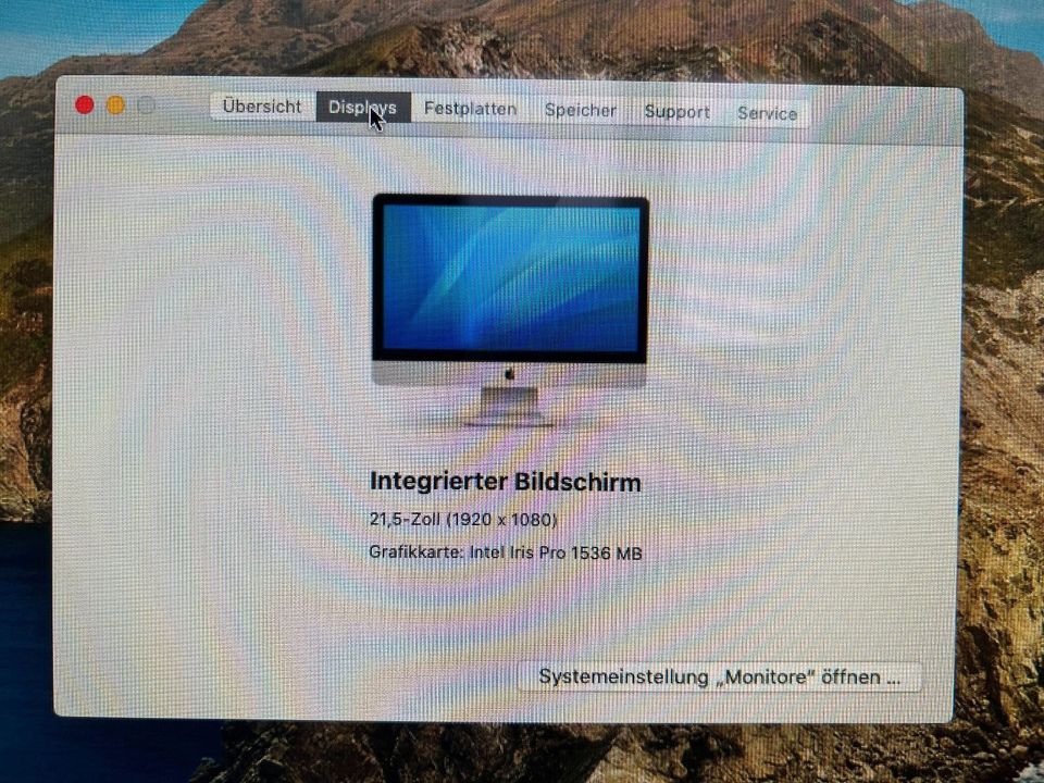 iMac 21-inch i5 2.7 GHz 1 TB HDD 8 GB RAM (Late 2013) in Weinheim