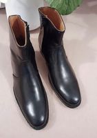 Herren Leder Stiefeletten / Boots Gr 45 schwarz neuwertig München - Milbertshofen - Am Hart Vorschau