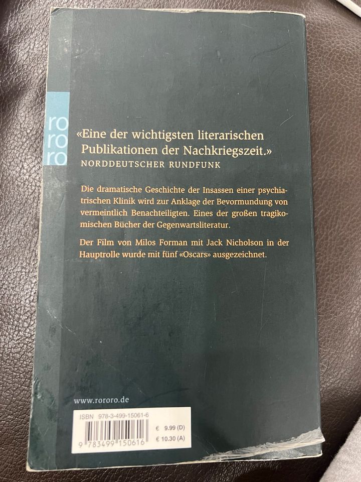 Buch: Einer Flug über das Kuckucksnest in Pinneberg