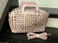 LaLiek Handtasche Lochmuster lilac flieder rose Bayern - Tettenweis Vorschau