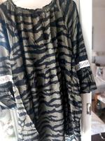 Kleid grün/schwarz zebra gestreift Bayern - Sulzbach-Rosenberg Vorschau
