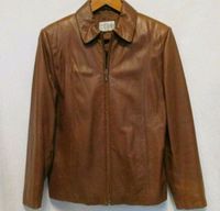 Lederjacke Cognac Gr. 42 Damen Nappaleder Blazer Reißverschluss Nordrhein-Westfalen - Beverungen Vorschau