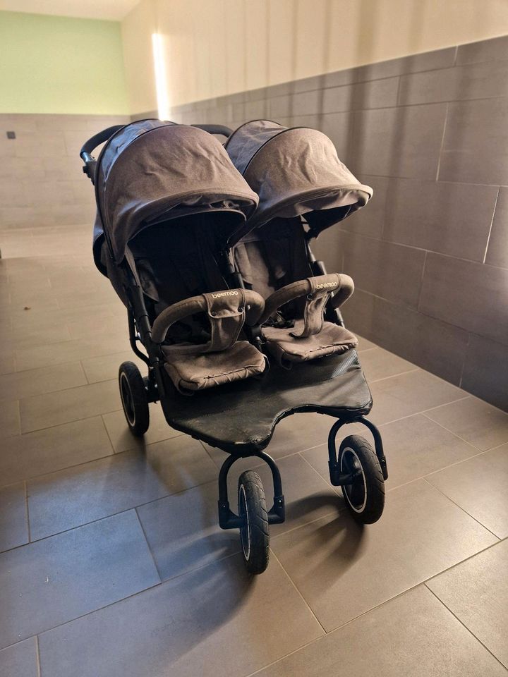 "Beemoo" Zwillings- u. Geschwisterkinderwagen, 1. Hand in Mainz