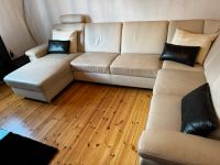 Leder Sofa mit Schlaffunktion wie NEU!! Nordrhein-Westfalen - Lennestadt Vorschau