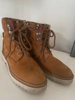 Stiefelette von Marc O‘Polo, Gr. 38 beige-caramell Damen Hamburg-Nord - Hamburg Winterhude Vorschau