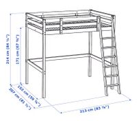 STORÅ Hochbettgestell 140x200 cm Sachsen - Chemnitz Vorschau