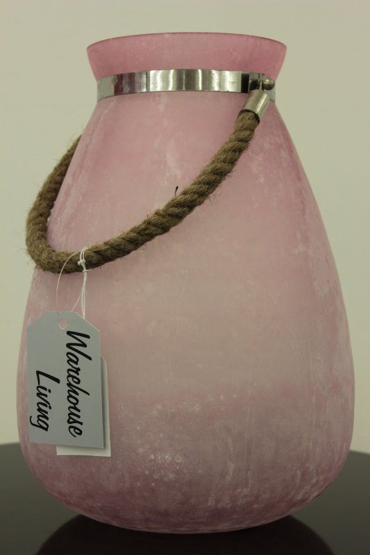 Leuchter Kerzenleuchter Vase in zartem Rosa Höhe 34 cm in Beelitz