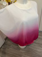 Sommer Chiffon Ballon Bluse, Tunika, weiß pink Farbverlauf, EG Niedersachsen - Göttingen Vorschau