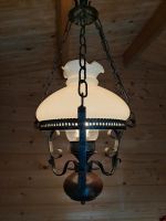 Lampe Metall Porzellanschirm Deckenlampe Niedersachsen - Emden Vorschau