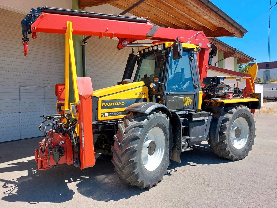 Jcb fastrac 2140 4WS 2900 std 8m Funkkran auch einzeln zu verkauf in Atting