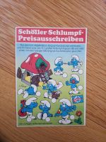 Postkarte Schlümpfe Schöller Schlumpf Preisausschreiben 70er Jahr Bayern - Margetshöchheim Vorschau