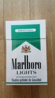 Marlboro lights Menthol leere Zigaretten Schachtel selten rar alt Hessen - Bad Homburg Vorschau