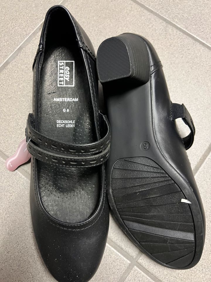 Damenschuhe Easy Street schwarz Größe 8 / 42 neu ungetragen in Dietfurt an der Altmühl