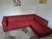 Couch Sofa L-Form rot Wohnlandschaft 237cmx183cm Nordrhein-Westfalen - Herzebrock-Clarholz Vorschau