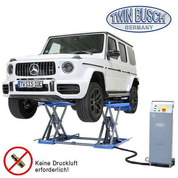 Twin Busch ® Reifendienst Scherenhebebühne | 3,5 t | TWS3510E in Mülheim (Ruhr)