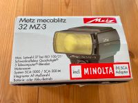 Metz Mecablitz 32 MZ-3 Blitzadapter für Minolta Kameras OVP Niedersachsen - Obernkirchen Vorschau