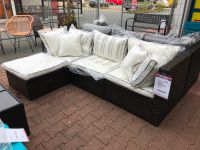 Terrassenmöbel Lounge Cariati Rattanoptik mit Kissen beige Bayern - Kulmbach Vorschau