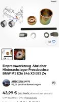 BMW M3 e36/e46 /X3/e83 /Z4 Spezialwerkzeug für Längslenker Niedersachsen - Papenburg Vorschau