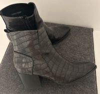 Stiefelette Marco Tozzi Gr 40 - Kroko grau Bayern - Gersthofen Vorschau