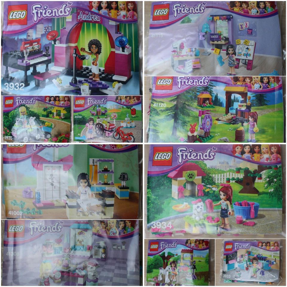 Lego Friends/kleine Sets/41030/41120/41115/41308/3932/3935/3936 in Backnang