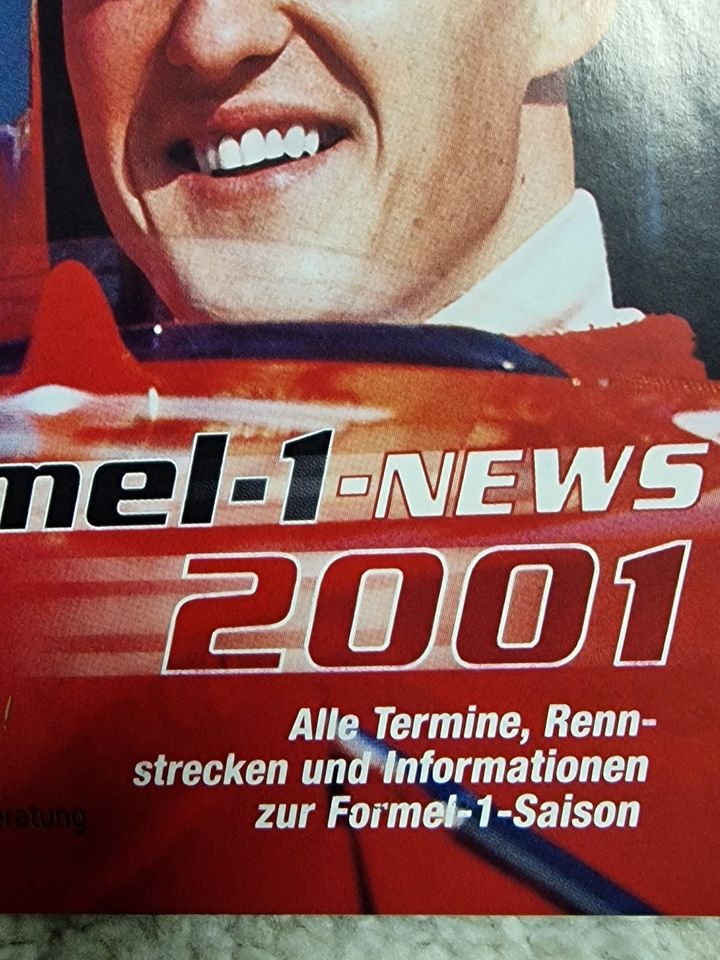 Zeitschrift, Michael Schumacher Formel-1-NEWS 2001 in Recklinghausen