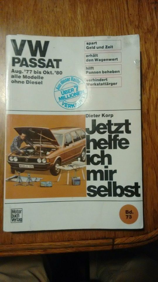 Biete VW Reparatur Handbuch VW Passat 77 bis 80 in Aschaffenburg