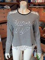 Superdry Shirt, weiß/schwarz geringelt , Gr.44, fällt wie M/L aus Schleswig-Holstein - Rendsburg Vorschau