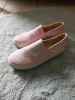 Halbschuhe sneaker 38 krokooptik vans Slipper rosa Bayern - Rednitzhembach Vorschau