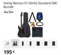 E GITARRE STARTER-SET HARLEY BENTON Nordrhein-Westfalen - Hiddenhausen Vorschau