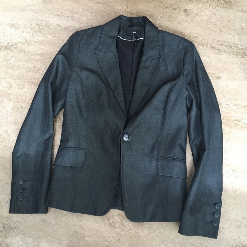 H&M Grauer Anzug Zweiteiler Blazer + Hose in Berlin