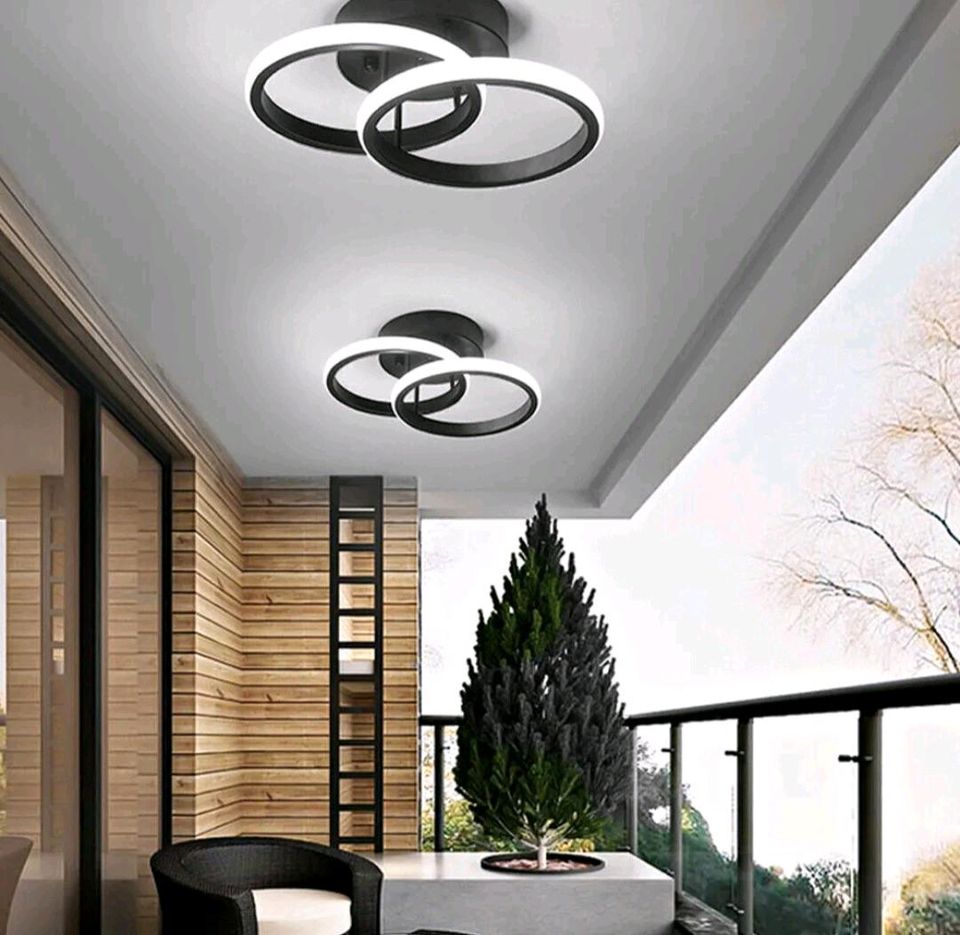 3-Farbige Decken-Lampe Dimmbar LED Deckenleuchte Wohnzimmer Flur in Hamburg
