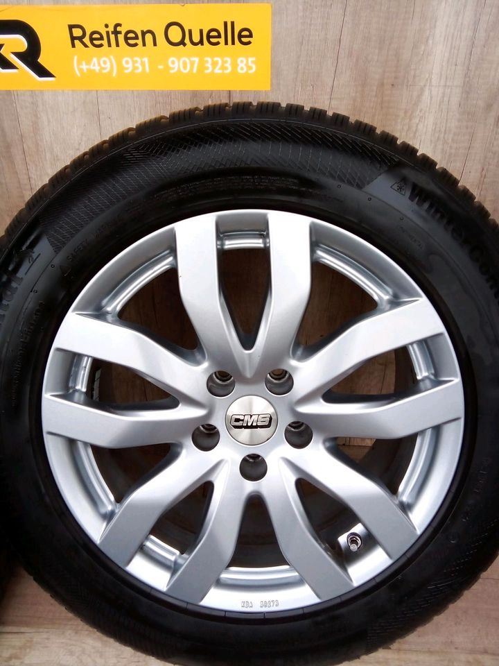 4x Winterräder 17 Zoll Audi A6 F2 LK 5x112  Continental 6,5-7,5mm in Giebelstadt