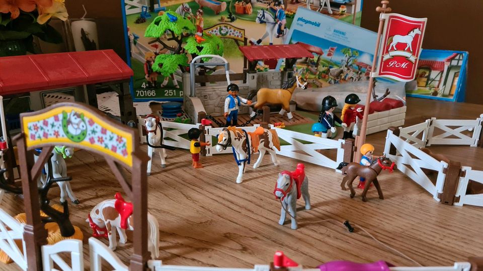 Playmobil Reiterhof mit Waschplatz in Extertal