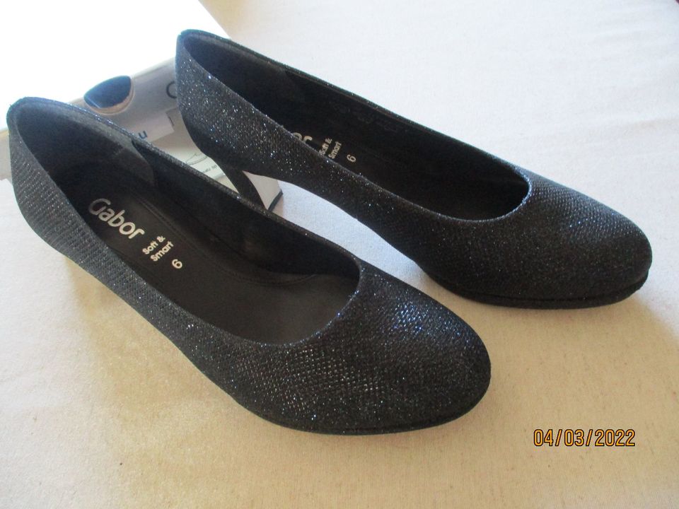 Damenschuhe Gabor Pumps Gr.. 40 (6) dunkelblau in Saarbrücken